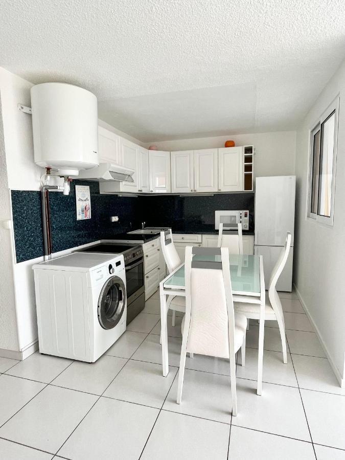 Elégant appartement vue mer wifi parking Le Barcarès Exterior foto