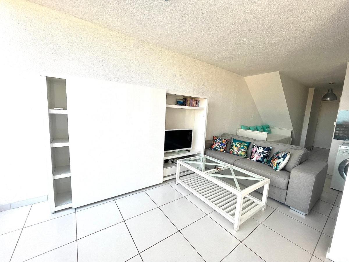 Elégant appartement vue mer wifi parking Le Barcarès Exterior foto